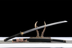 katana product detail image 3 showing blade, saya, and fittings