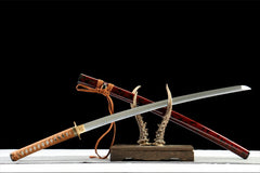金缕锋 katana product detail image 3 showing blade, saya, and fittings