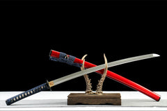 彤锐 katana product detail image 3 showing blade, saya, and fittings