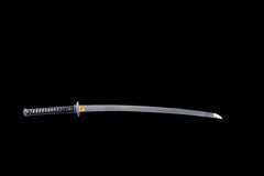 青藤缠月 katana product detail image 3 showing blade, saya, and fittings