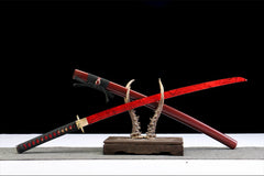 katana product detail image 3 showing blade, saya, and fittings