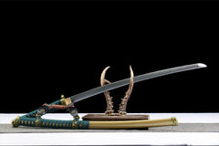 katana product detail image 3 showing blade, saya, and fittings