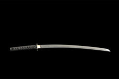 玄金·断影 katana product detail image 3 showing blade, saya, and fittings