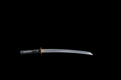 无锋·逆鳞 wakizashi product detail image 3 showing blade, saya, and fittings