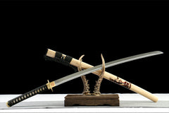 玄云斩 katana product detail image 3 showing blade, saya, and fittings