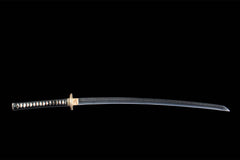 无想 katana product detail image 3 showing blade, saya, and fittings