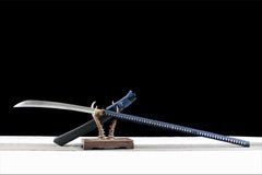 naginata product detail image 3 showing blade, saya, and fittings