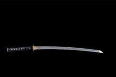 三柏御守 katana product detail image 3 showing blade, saya, and fittings