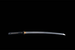 阴阳逆刃 katana product detail image 3 showing blade, saya, and fittings