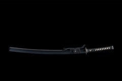 半藏遗锋 katana product detail image 3 showing blade, saya, and fittings