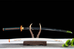 katana product detail image 4 showing blade, saya, and fittings