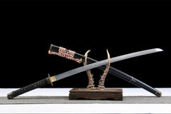katana product detail image 4 showing blade, saya, and fittings