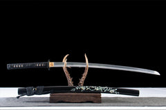 止戈为武 katana product detail image 4 showing blade, saya, and fittings
