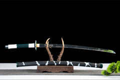 katana product detail image 4 showing blade, saya, and fittings