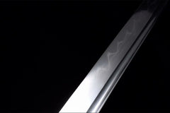花梨木军刀 tachi product detail image 4 showing blade, saya, and fittings