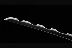 嘴平伊之助 katana product detail image 4 showing blade, saya, and fittings