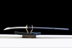 naginata product detail image 4 showing blade, saya, and fittings