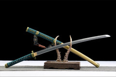 katana product detail image 4 showing blade, saya, and fittings