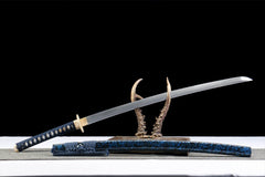 katana product detail image 4 showing blade, saya, and fittings