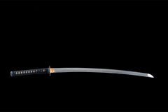 半藏遗锋 katana product detail image 4 showing blade, saya, and fittings