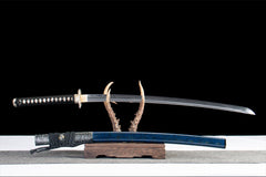 katana product detail image 4 showing blade, saya, and fittings