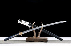 katana product detail image 4 showing blade, saya, and fittings