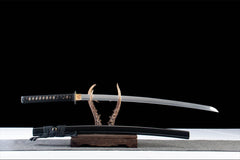 三柏御守 katana product detail image 4 showing blade, saya, and fittings