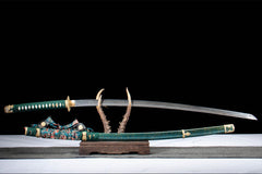 tachi product detail image 4 showing blade, saya, and fittings