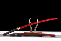 katana product detail image 4 showing blade, saya, and fittings