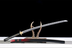 katana product detail image 4 showing blade, saya, and fittings