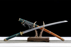 katana product detail image 4 showing blade, saya, and fittings