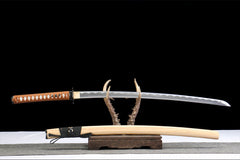 katana product detail image 4 showing blade, saya, and fittings