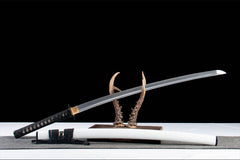 无念无杀 katana product detail image 4 showing blade, saya, and fittings