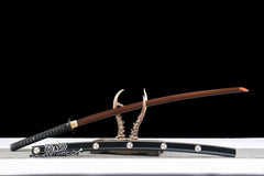 nodachi product detail image 4 showing blade, saya, and fittings