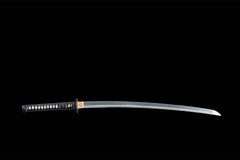 十字伤痕 katana product detail image 4 showing blade, saya, and fittings