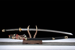 tachi product detail image 4 showing blade, saya, and fittings