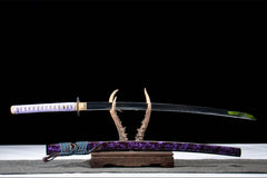 katana product detail image 4 showing blade, saya, and fittings
