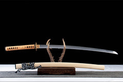 神篱 katana product detail image 4 showing blade, saya, and fittings