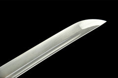 幽影刀 wakizashi product detail image 4 showing blade, saya, and fittings