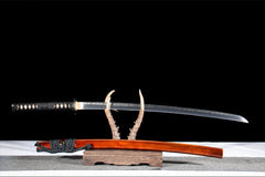 绯樱逆卷 katana product detail image 4 showing blade, saya, and fittings