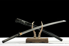 烬灭锋 katana product detail image 4 showing blade, saya, and fittings