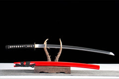 katana product detail image 4 showing blade, saya, and fittings