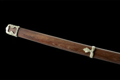 自然之力野太刀 nodachi product detail image 4 showing blade, saya, and fittings