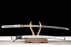 Musashi 1060 Katana with Silver-Brushed Saya product photo 5