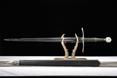 European Sword ES02 - 1060 Steel with Leather Handle product photo 5