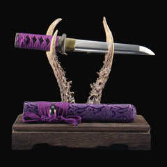 Royal purple Premium Mystery Tanto example from the ten-design random assortment; specific appearance is not guaranteed
