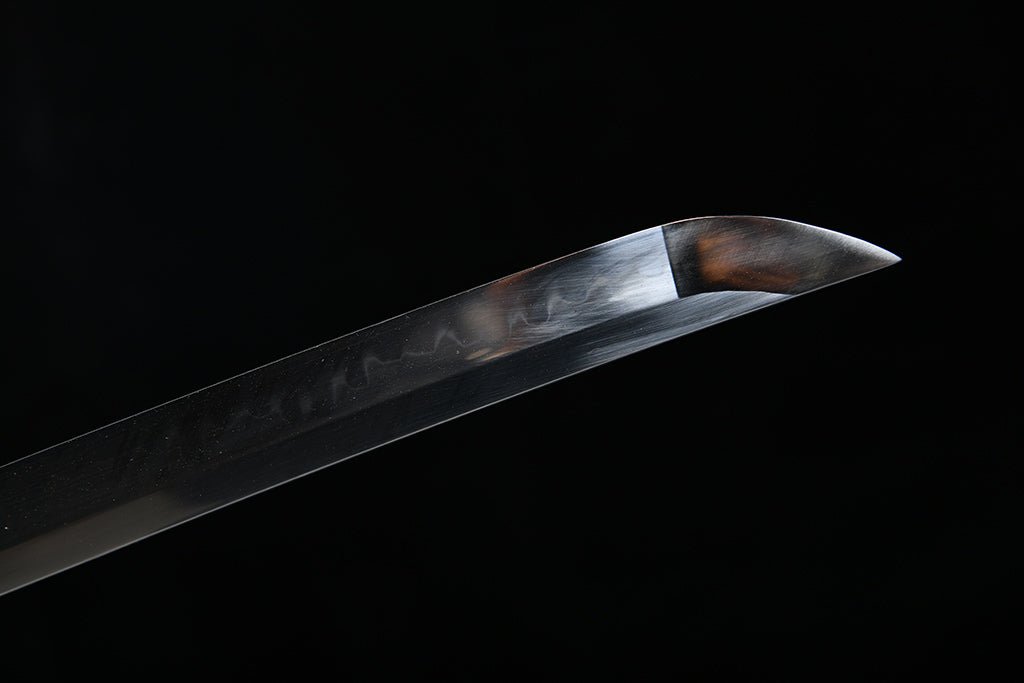 28 Inch Ebony Wood T10 Steel Shirasaya Katan - Shadow (くらかげ) by NIMOFAN Katana丨Japanese sword, perfect for martial arts and collectors.