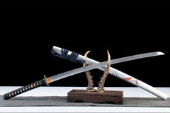 背锋 katana product detail image 5 showing blade, saya, and fittings