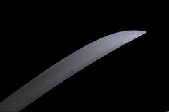 无声者-美式武士刀 katana product detail image 5 showing blade, saya, and fittings