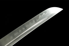玄云斩 katana product detail image 5 showing blade, saya, and fittings